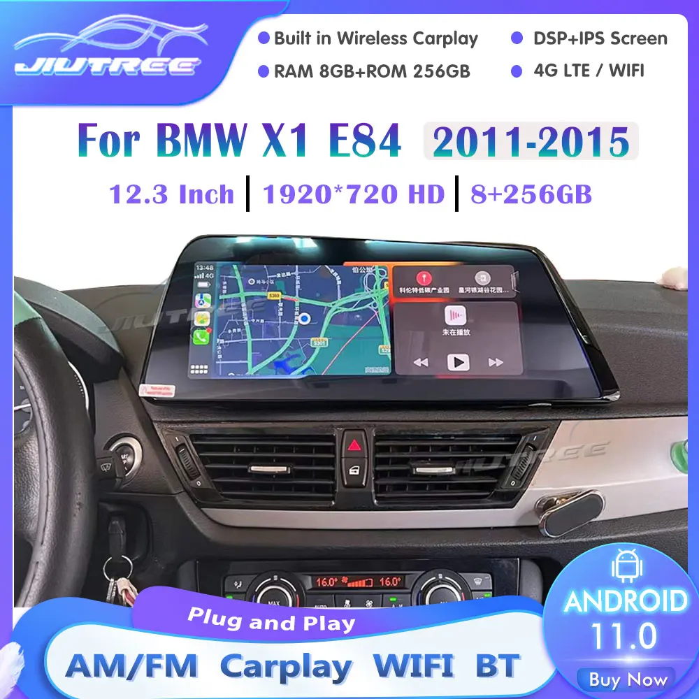 

Qualcomm Android11 Blade Screen For BMW X1 E84 2011 2012 2013 2014 2015 Car Radio Autoradio Multimedia Player GPS Navi Head Unit