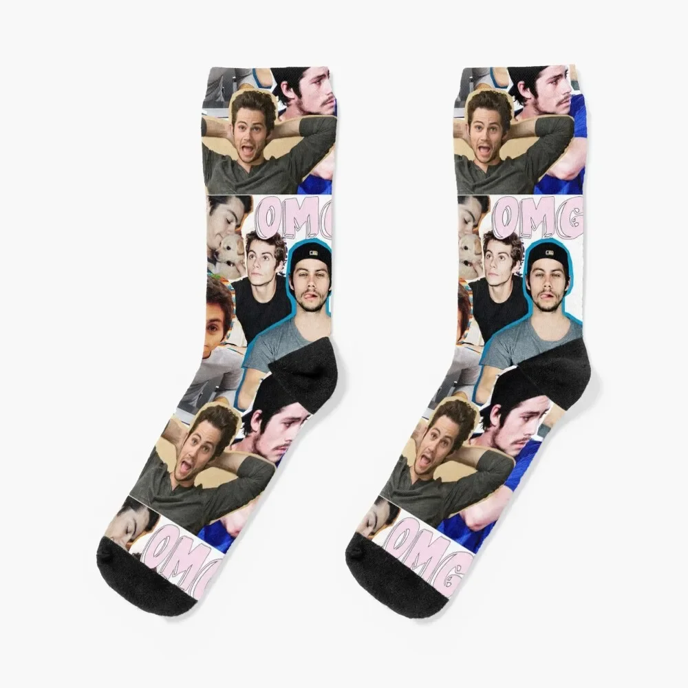 Dylan O'Brien Socks New year's professional running happy Socks Male Women's