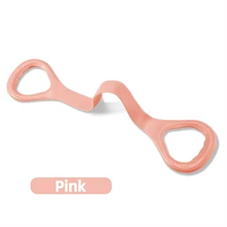 Enhanced Fitness Resistance Band for Strength Training and Physical Therapy (Pink)
