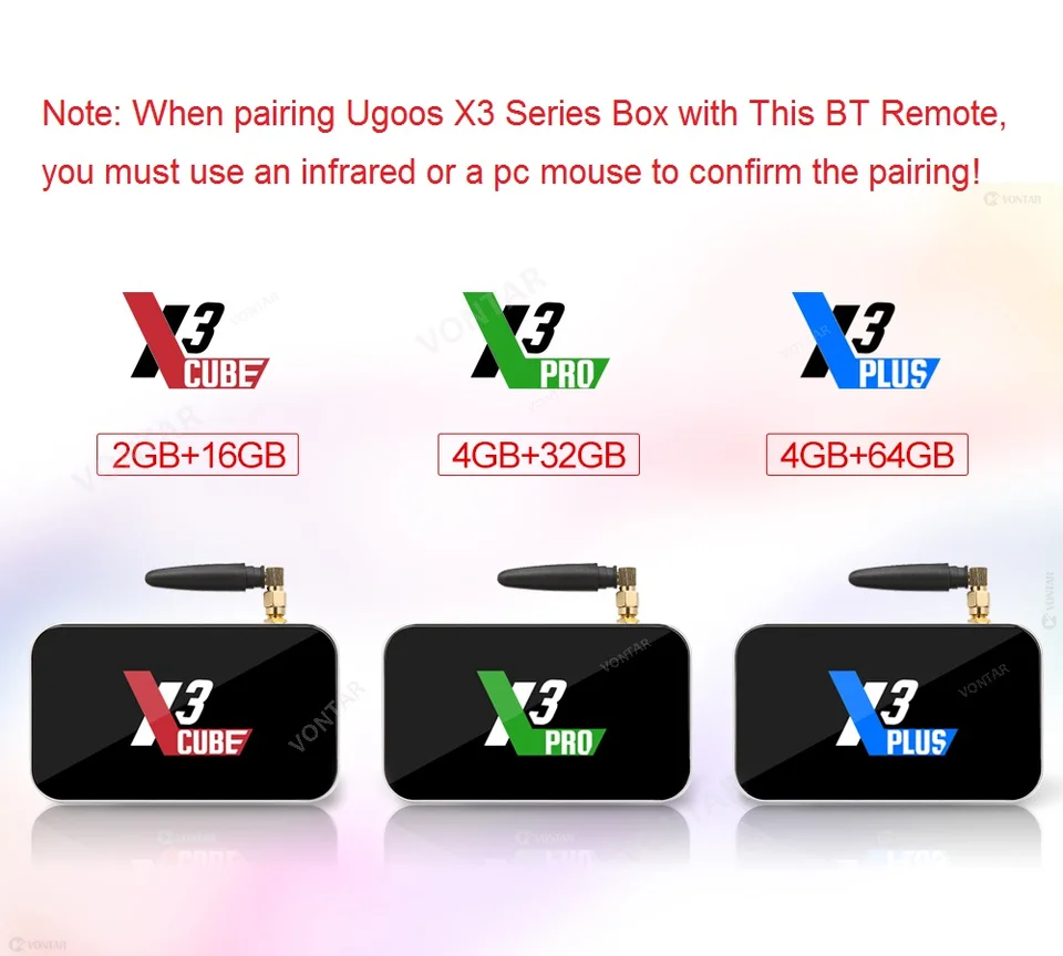 Reemplazo Original de Control remoto por voz Bluetooth UGOOS UR02 para Ugoos TOX1 TOX3 AM8 PRO AM6B PLUSX4 X4Q Cube Pro caja de TV adicional - AliExprs 44