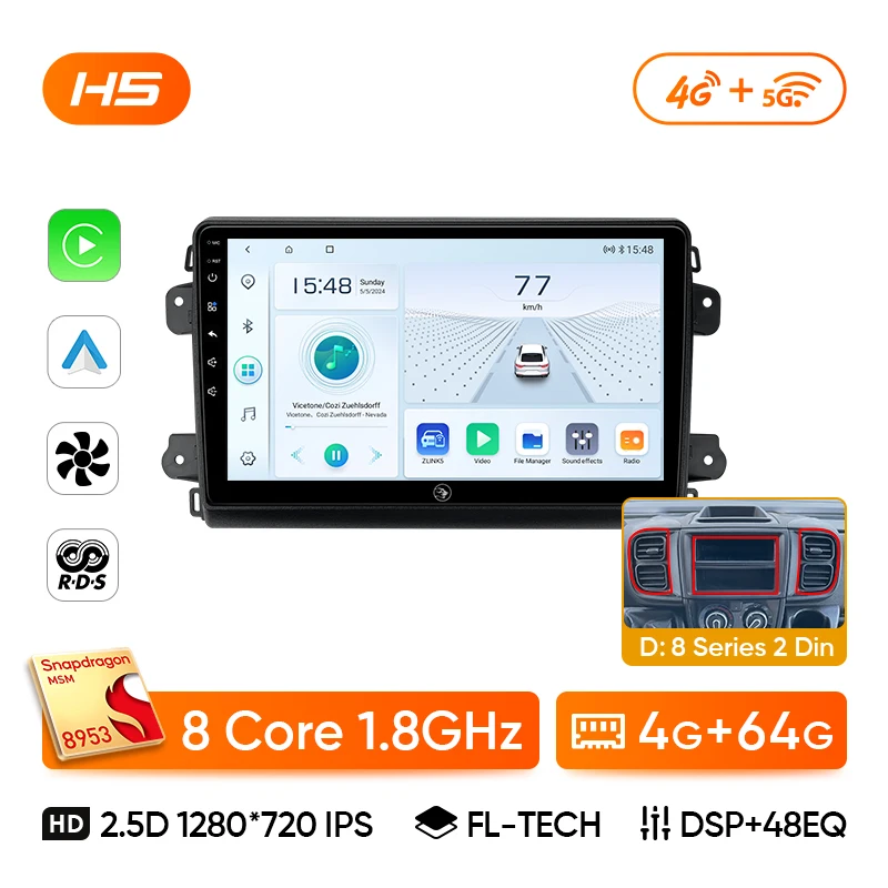 AASINUOZTEC Android 12 Autoradio Stereo für FIAT Ducato Citroen Jumper AASINUOZTEC Android 12 Autoradio Stereo für FIAT Ducato Citroen Jumper