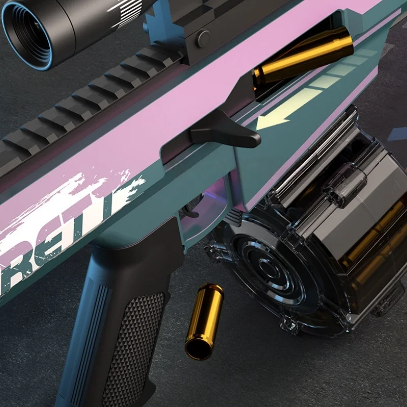 Toy Rifle Toy Spring Powered Bullet Launcher For Kids