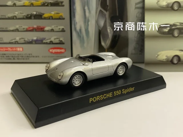 1:64 KYOSHO porsche 550 Spider Collection die cast alloy trolley 