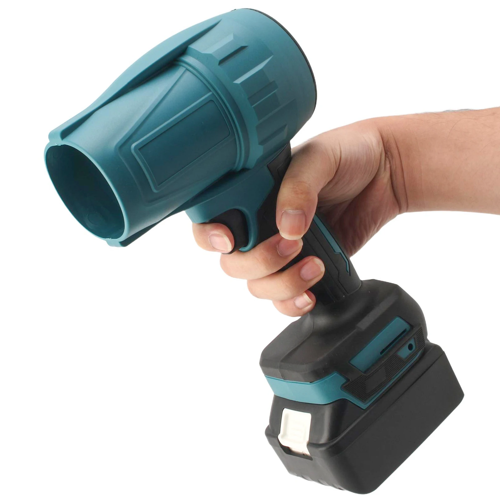 200M/S Kabelloser Hand-Turbogebläse-Ventilator, leistungsstarker elektrischer Staubbläser für Makita 18V Akku – Detail 9