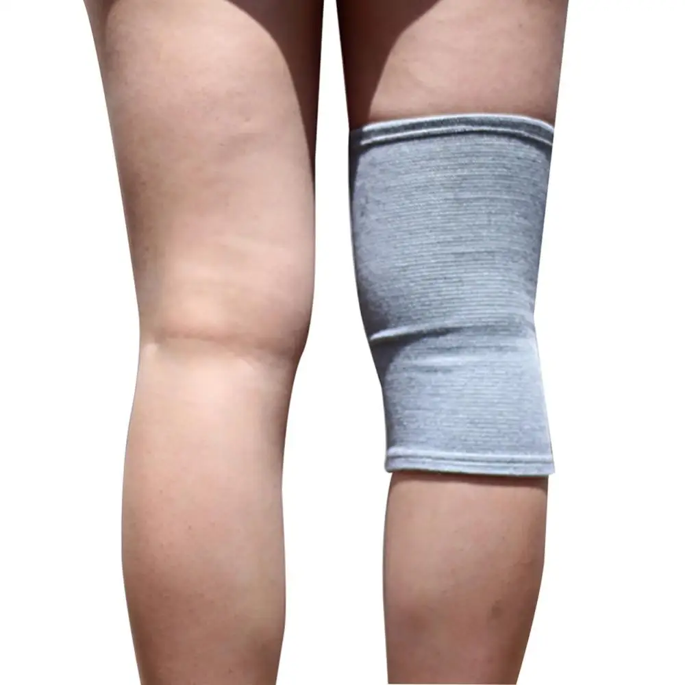 

1 Pair Silicone Full Knee Brace Strap Patella Medial Support Dropshipping Compression Protection Sport Pads Running Basketball