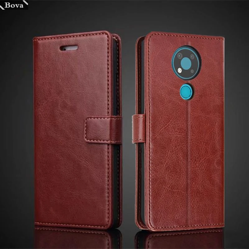 Nokia 3.4 Case Flip Leather Wallet Nokia 3 Phone Case