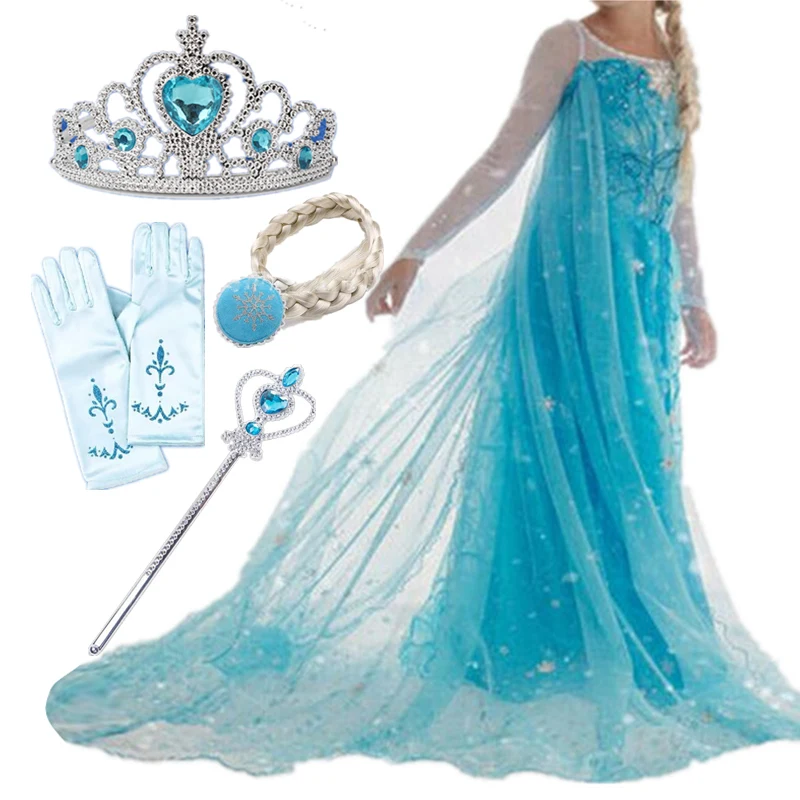 Halloween Dress Girls Costume Fancy Party Princess Cosplay Baby Dresses Children's Christmas Birthday Clothes Wednesday Vestido