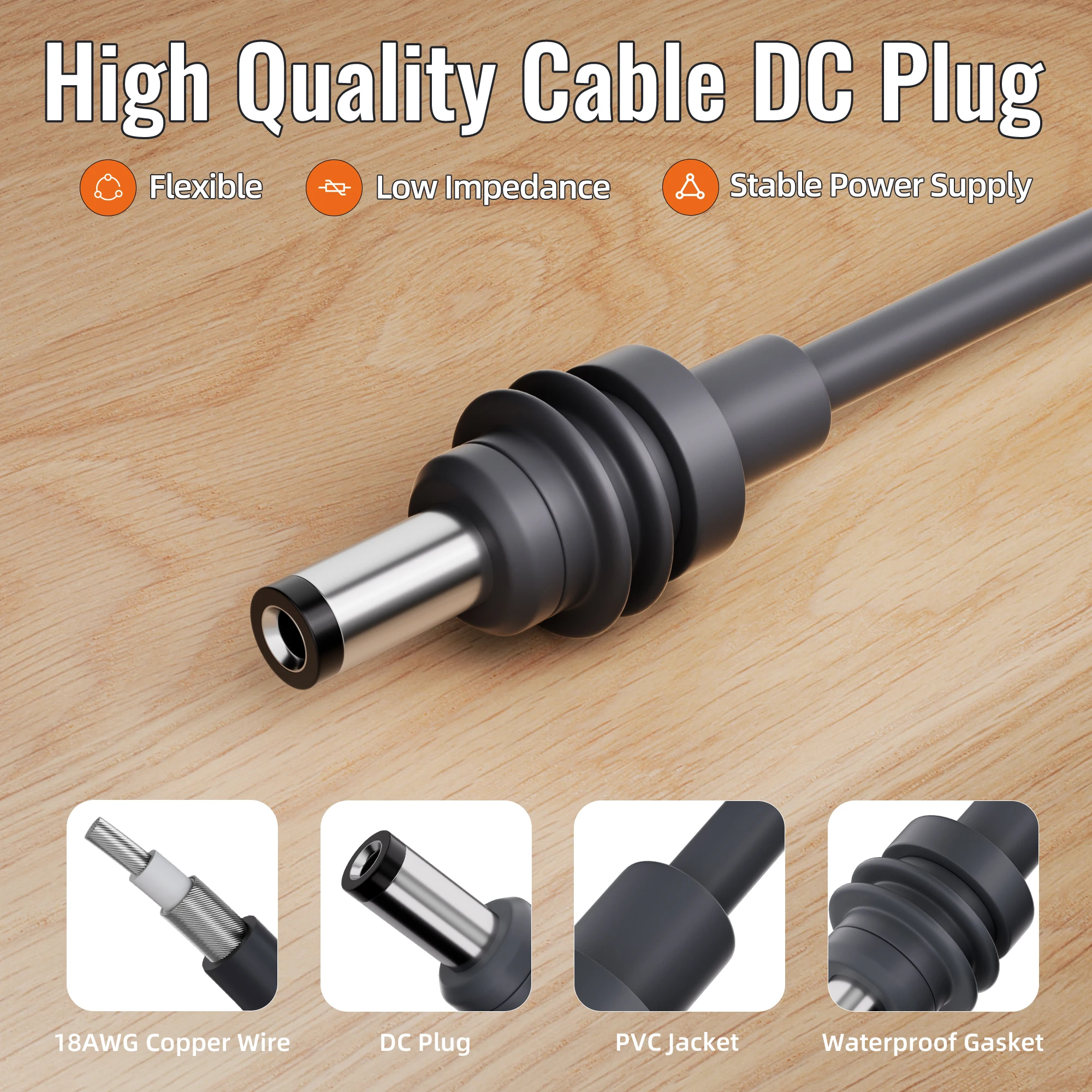 Starlink Mini Adapter DC Step Up Converter 9-28V Input 30V 3.5A Output Power Cord 12V for Power