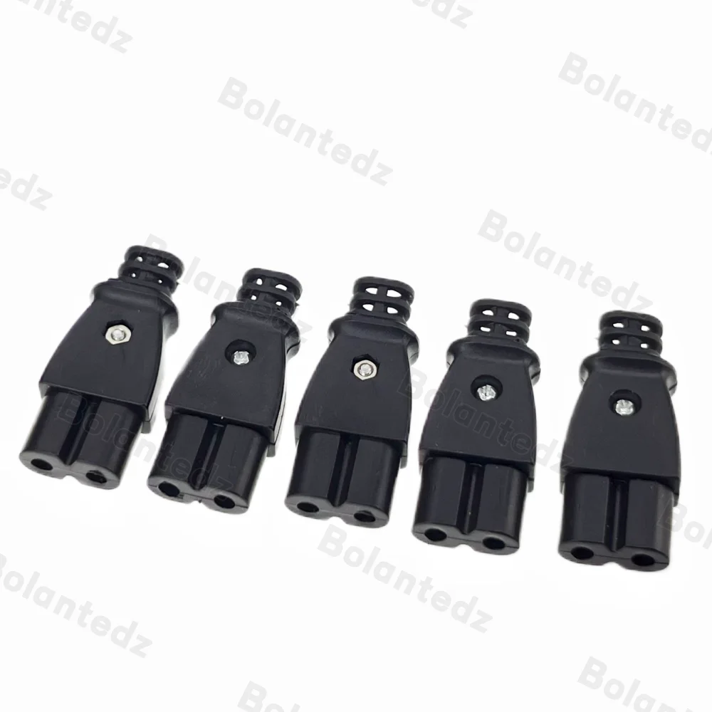Compact Embedded Power Socket with Plug Connector - 250V, 2.5A/5A Capacity