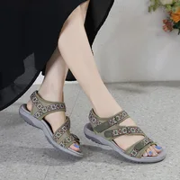 Sandales Souples à Enfiler pour Femme, Chaussures de Marche Décontractées, Nouvelle Collection 5