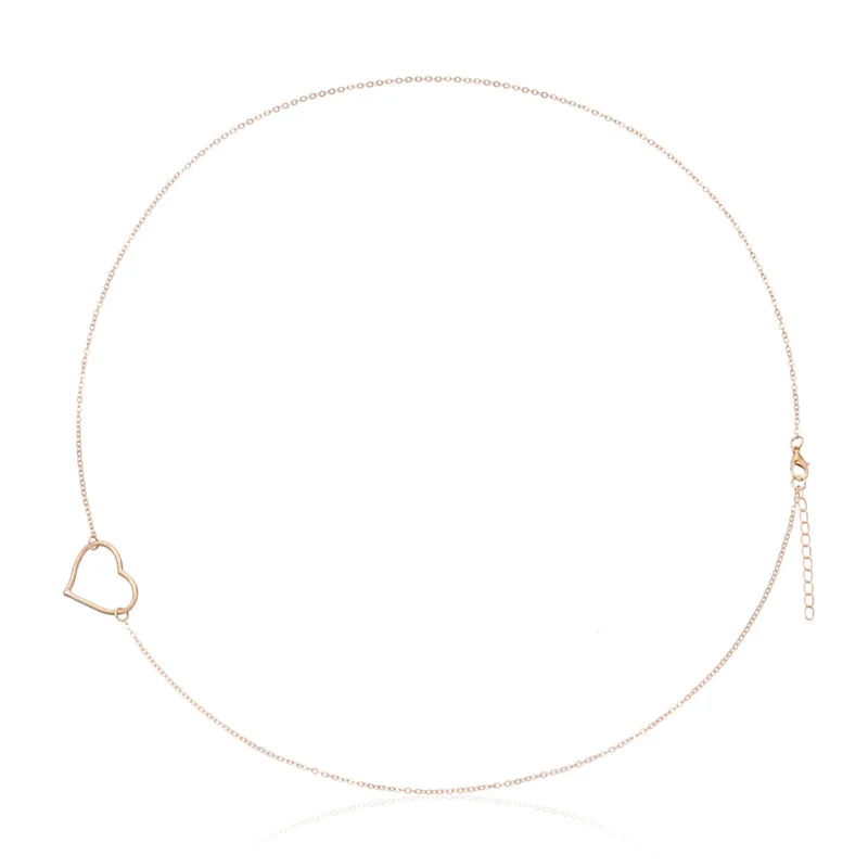 Classic Love Heart Belts Pants Waist Chain Fashion Peach Heart Hollow Punk Hip Hop Waistband Dress Jeans Skirt Belt Waist Chain