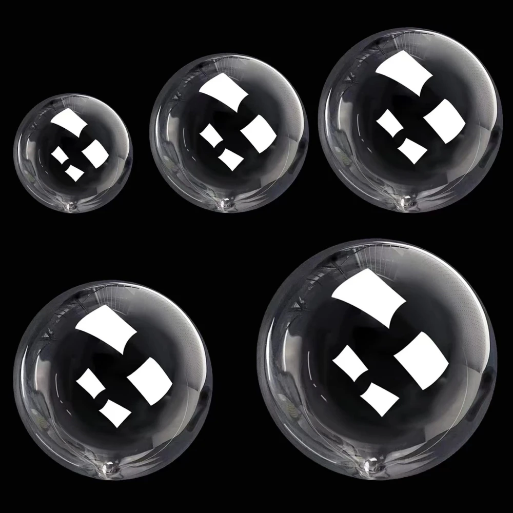 thumbnail image 1 of Globos de burbujas Bobo transparentes de 5/10/18/24/36 pulgadas para decoraciones de San Valentín, bodas, fiestas y baby showers, globos de helio transparentes, 1 of 4