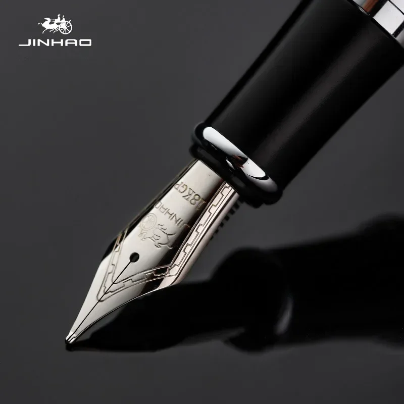 Jinhao X750 Fountain Pen Luxury Elegant Pens 1.0mm Oblique/F Type Fine Iraurita Nib Writing School Office Supplies Stationery 5