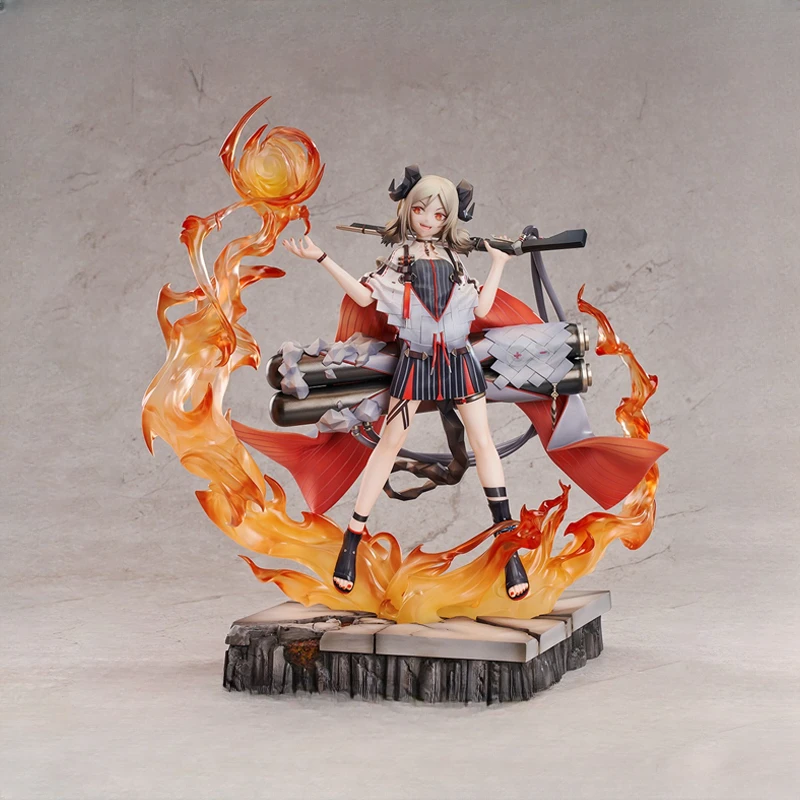 

100% Original Arknights Ifrit 30CM Elite 2 Genuine Collectible Anime Figure Action Model Toys Kids Gifts Games Garage Kit Toys