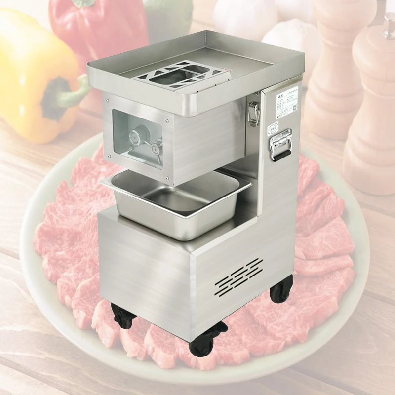 

Оптовая продажа, многофункциональная Вертикальная мясорезка 220 в 3000 Вт, машина для резки мяса, машина для резки мяса, производство 500 кг/ч