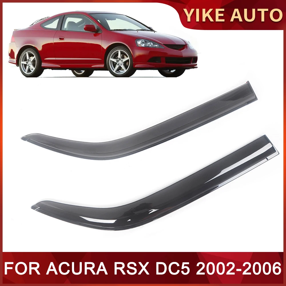 

Window Visor for ACURA RSX 2002-2006 Weathershield Door Visor Wind Sun Rain Guards Side Window Wind Deflectors Auto Accessories