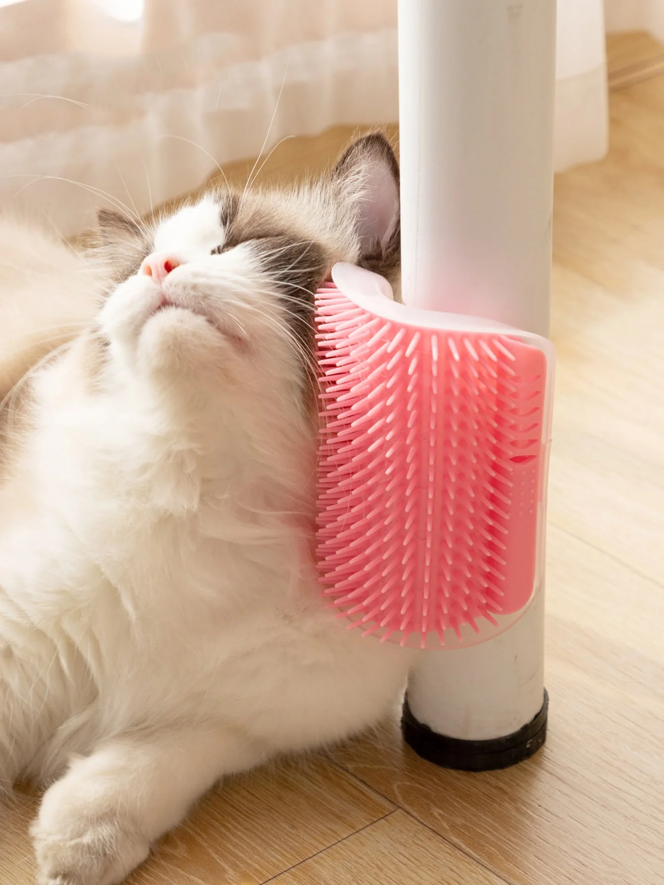 1pc-Roller cat scratching device for hair removal and massage
