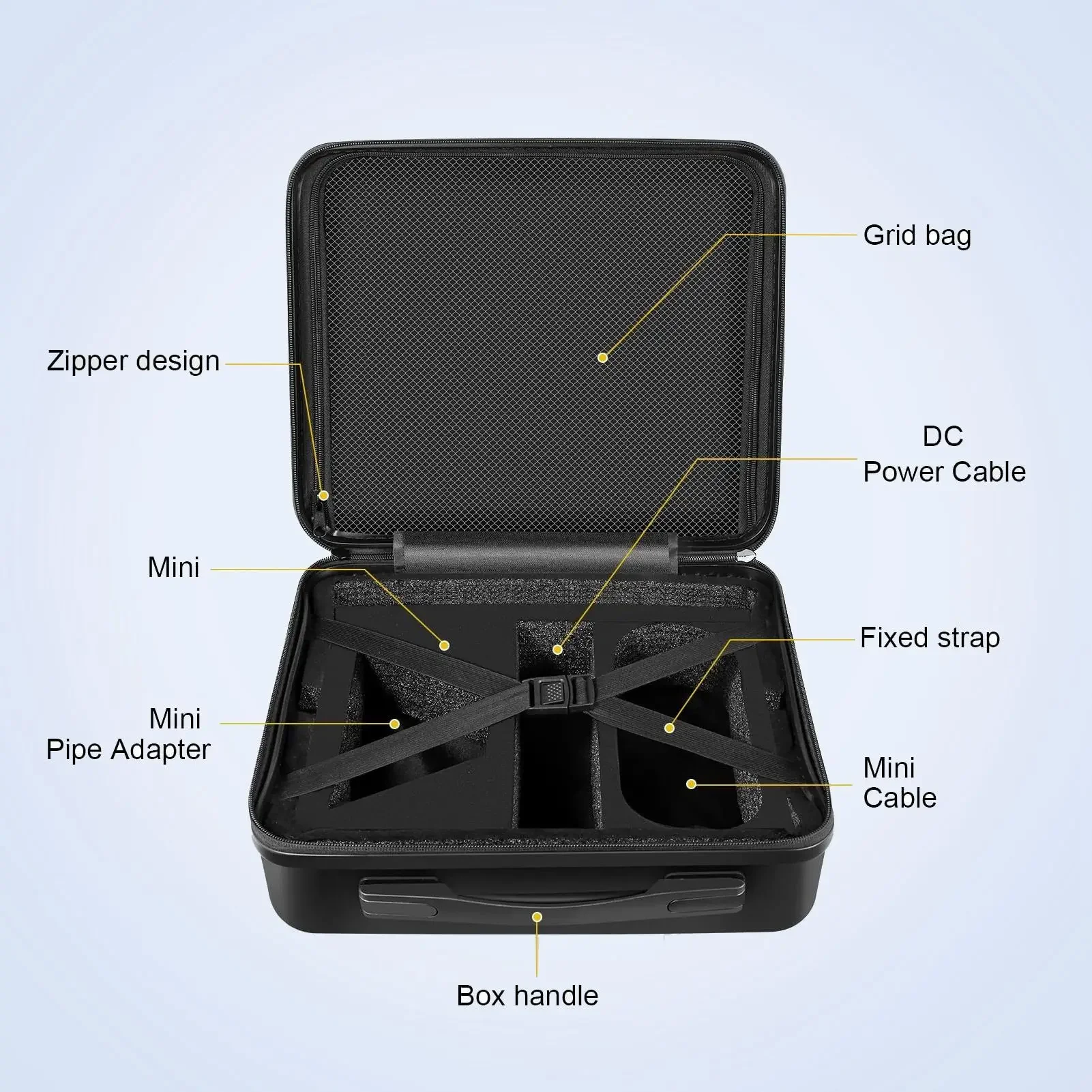 Hard Protective Carrying Case For Starlink Mini Kit Waterproof Luggage Storage Bag Protection Bag Anti-scratch Travel Case