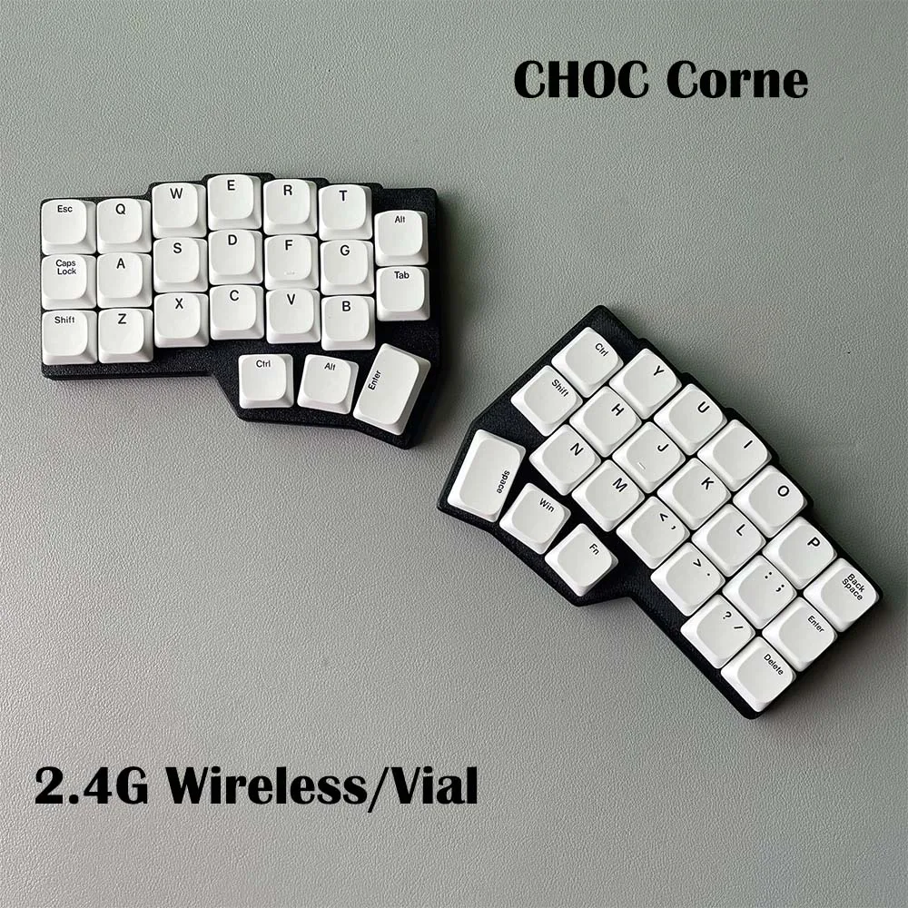 CHOC CORNE V4.1 ロープロファイル超薄型スプリットメカニカル