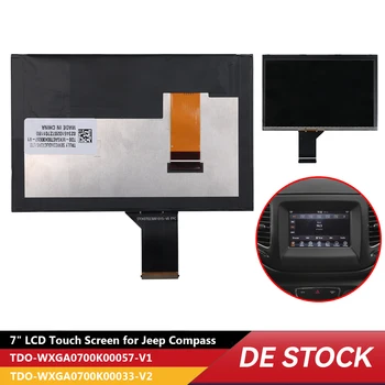 Pantalla LCD Táctil Uconnect de 7 Pulgadas TDO-WXGA0700K00057-V1 TDO-WXGA0700K00033-V2 para Jeep Compass 2017-2020 1