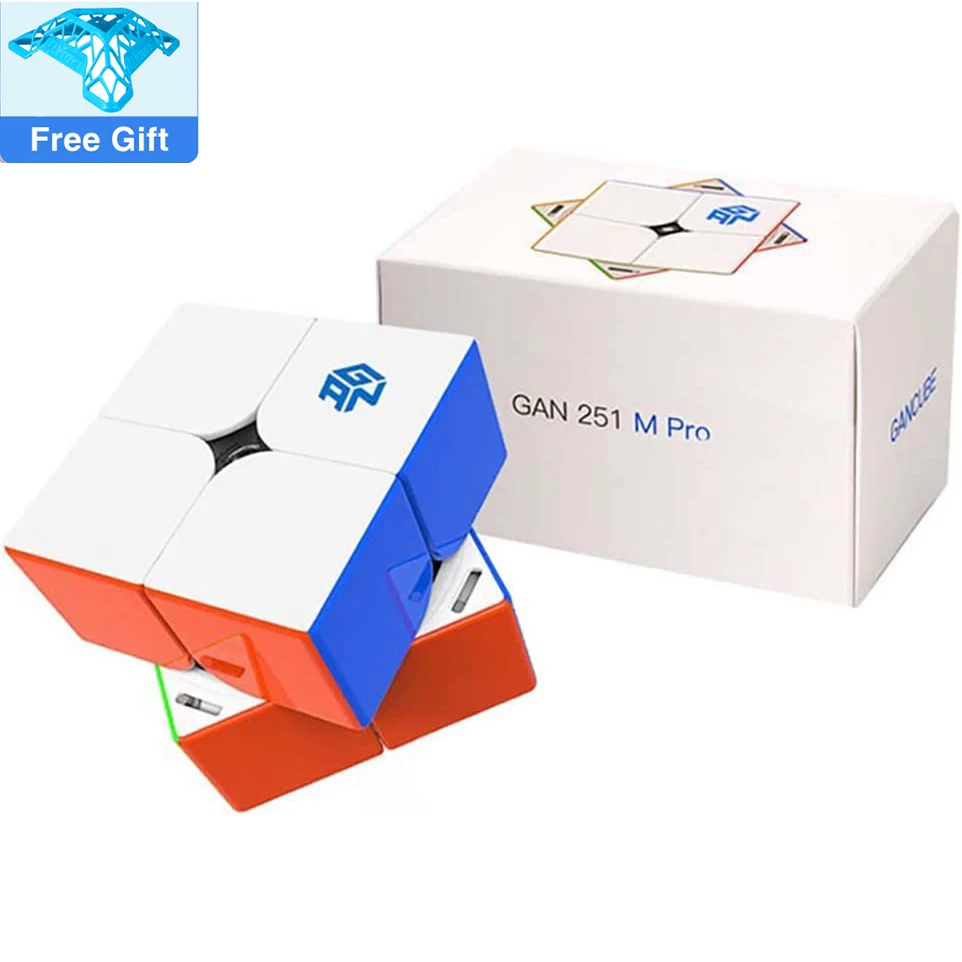 

GAN 251 Leap UV 2x2x2 Магнитный магический куб 2x2 GAN 251 M Pro Speed GAN 251 AIR Magico Cubo профессиональные Кубики-головоломки