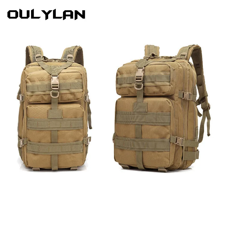 

New Multifunctional Large Capacity Tactical Backpack Attack 3P Camouflage Bag 45L Bags Outdoor Camping Mountaineering Rucksack