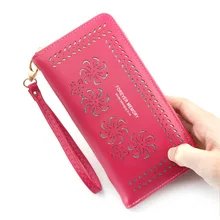 

New Women's Long Large Capacity Zipper Mobile Wallet