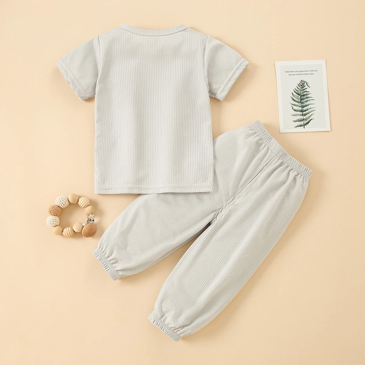 Hibobi Fashion Baby Clothes Set Summer Toddler Baby Boy Girl Casual Tops + Loose Trouser 2pcs Newborn Baby Boy Clothing Outfits baby essentials clothing sets