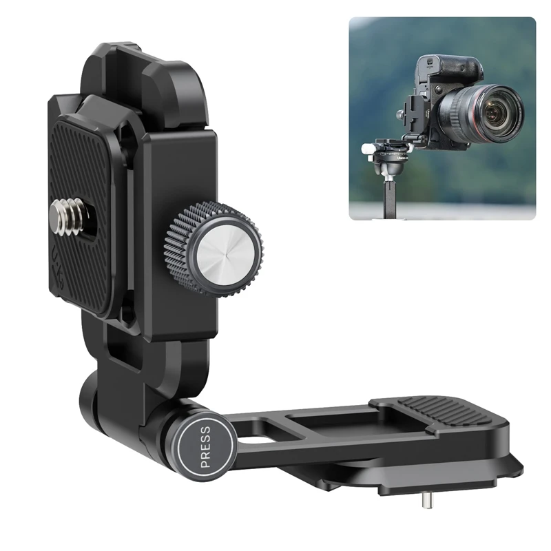 Gimbal Caméra 3 Axes Stabilisateur Smartphone Noir