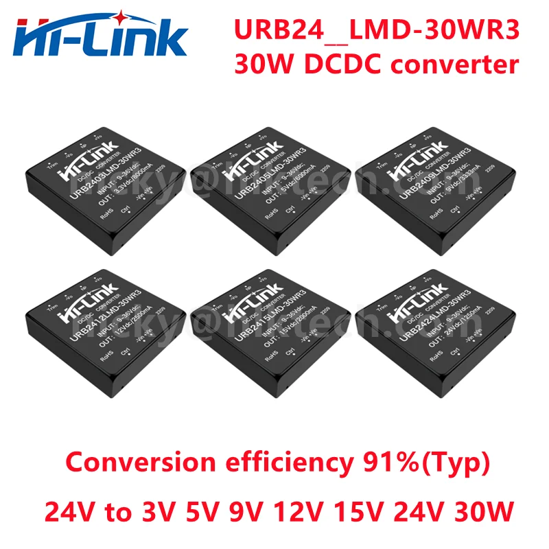 

Φ 30W DC 24V to 3,3/5/12/15/24V выходной преобразователь