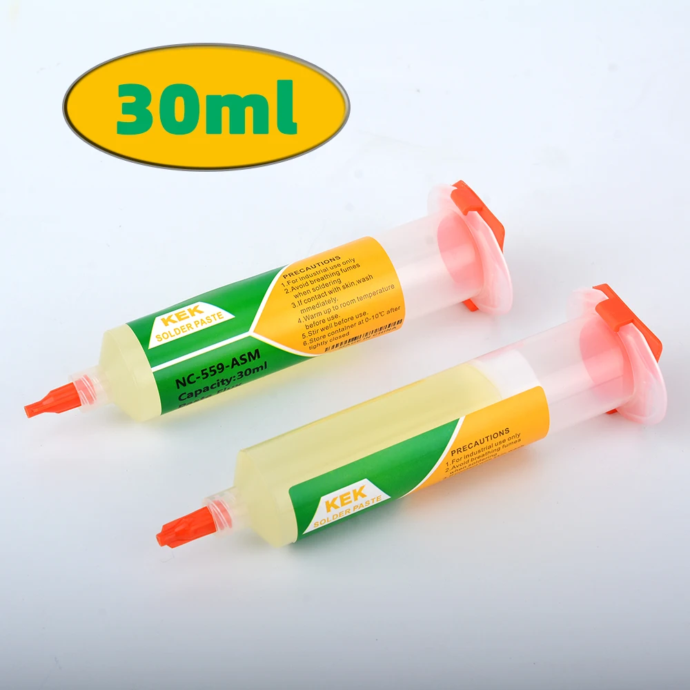 KEK Original 559 Flux Solder Paste 10ml Needle Tube Flux Desoldering Drag Soldering Rosin Agent