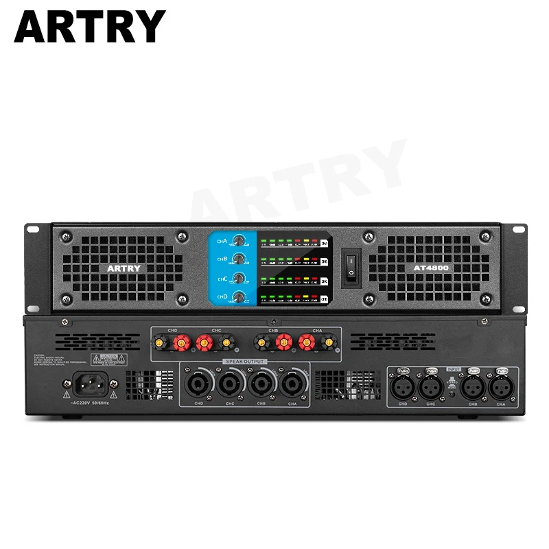 ARTRY AT2800/AT48000 professional digital power amplifier four/two channel large conference home stage