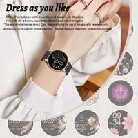 LIGE mode Smartwatch pour hommes femmes Bluetooth appel étanche sport Fitness montres sang oxygène sain femmes Smartwatch homme 4