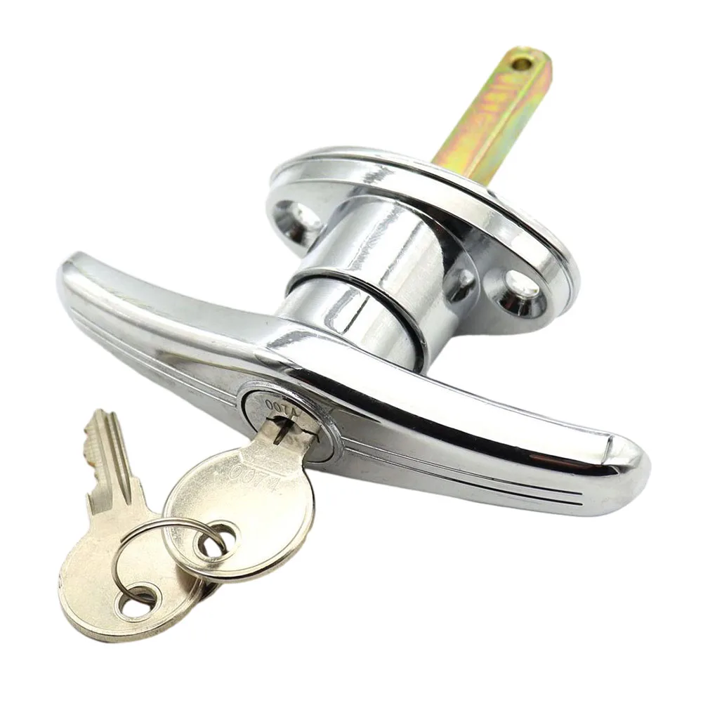 

Garage Door Lock T Handle Rear Fix Keyed To Differ Caravan Garage Shed Campervan For Door Locks Home Improvement