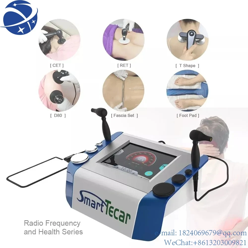

Yun Yi448K Portable Smart Tecar Body Rehabilitation Diathermy Physical Therapy Capactive and Resistive Energy Transfer Machine