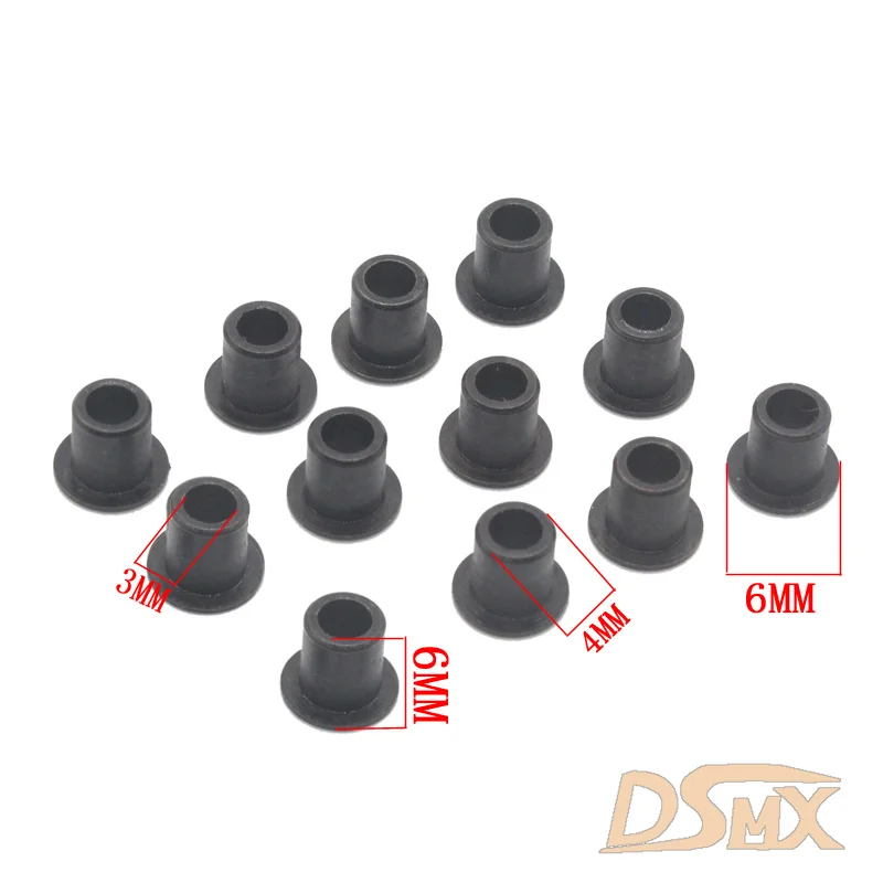 12 pezzi HSP pezzi di ricambio boccola piastra sterzo 02101 per 1/10 RC Hobby Nitro Power Cars Buggy Truck controlavaggio controlavaggio - immagine 2