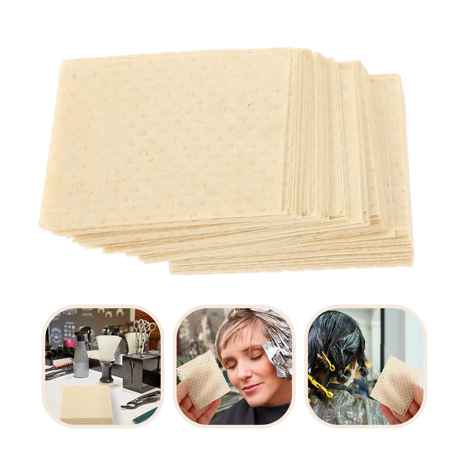 일회용 헤어 펌 종이 강력한 흡수력 무취 적합한 살롱 이발소 가정용 전문 펌 도..