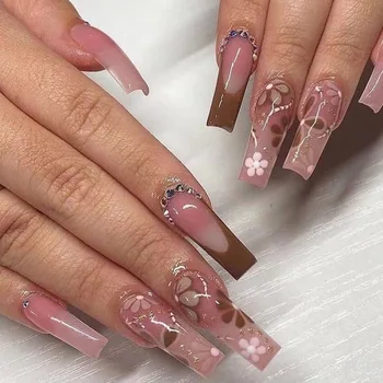 24 pc Multi-color Nails