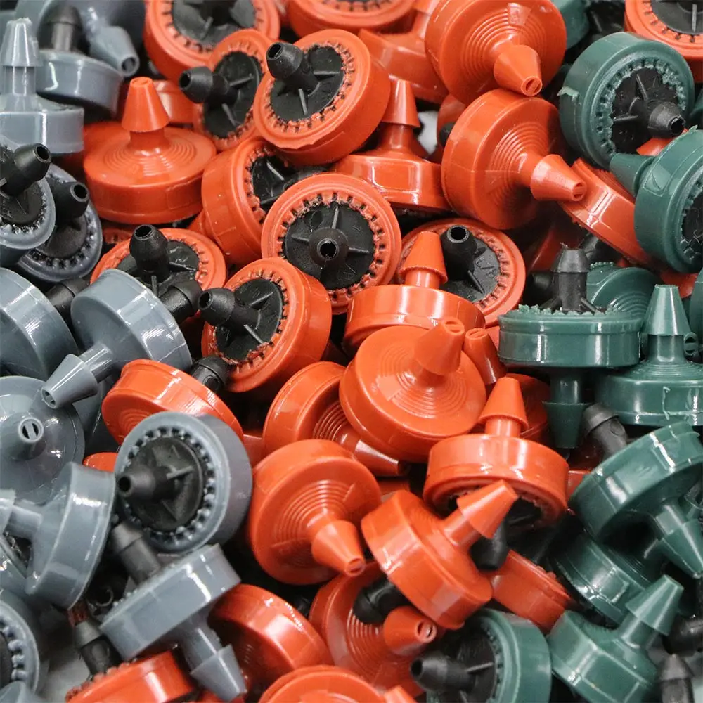 Plants Irrigation Kits Drip Irrigation Spike Irrigation Fittings Drip Irrigation Sprinklers Drip Irrigation Garden Dripper Drip Irrigation Stakes 20PCS 2L 4L 8L Automatic Pressure Compensated Dripper Agricultural Garden Lawn Drip Irrigation Steady Flow Emitters 4/7mm Hose