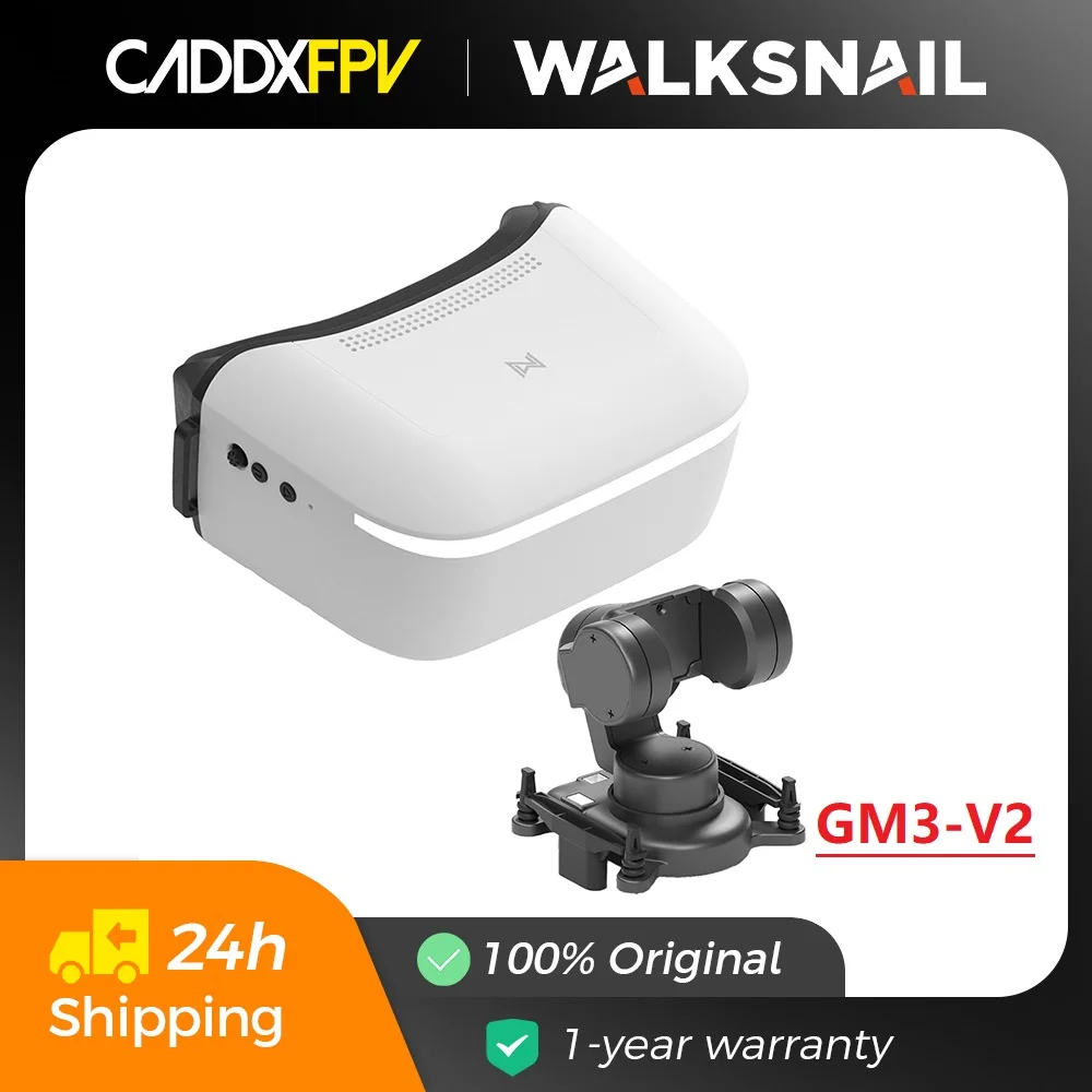 Caddx Walksnail Avatar HD FPV очки L 1920x1080 4,5 дюйма, 4 км, отслеживание головы на расстоянии для радиоуправляемых машин, FPV дронов, подвес с фиксированным крылом