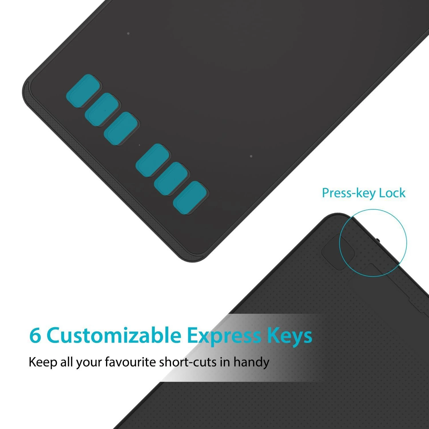 HUION Inspiroy H640P Drawing Tablets Graphics Pen Tablet with