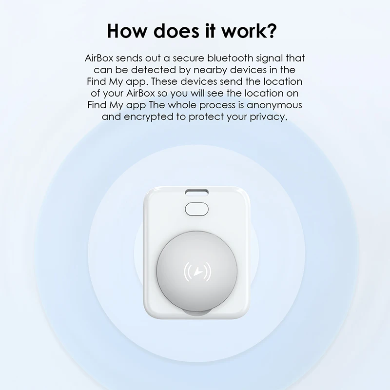 Gps Locator Anti Lost Tracker Anti Lose Tracker Item Locator Anti Lost Locator Key Chain Locator Find My Locator Mini GPS Tracker Apple Positioning Anti-lost Device For itag Compatible for Apple Find My For iPhone 13 14 Pro