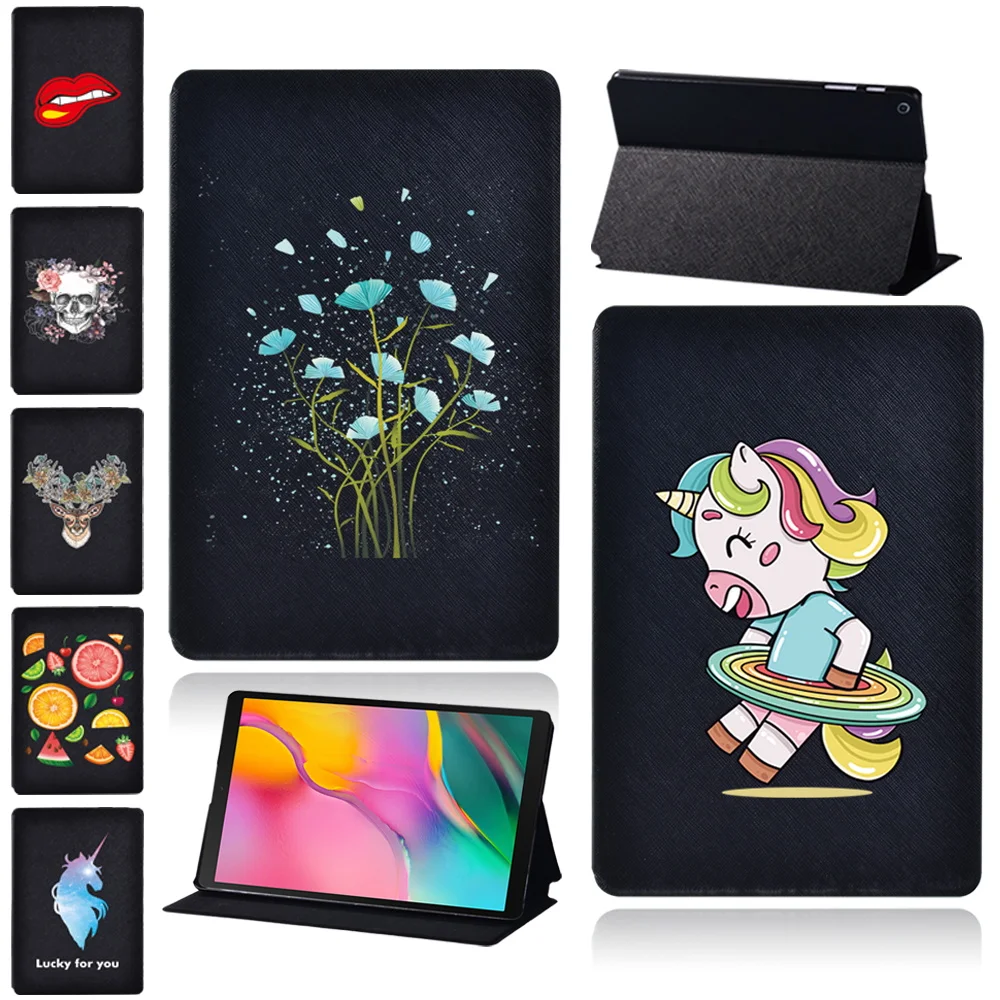 

Tablet Case for Samsung Galaxy Tab A T290/T295 (2019) 8.0 Inch Protective Cover + Free Stylus Cute Cartoon Pattern Series