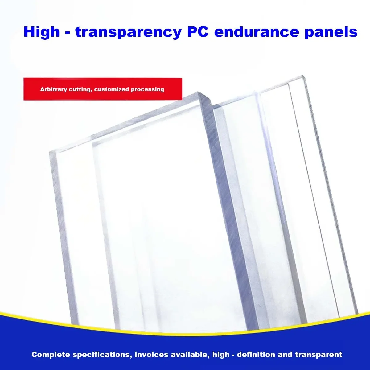 Enhanced High-Temperature Transparent Polycarbonate Endurance Board
