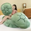 100cm Shell Plush Funny Turtle Shell Plush Toy Children Sleeping Bag Stuffed Soft Tortoise Pillow Cushion Hot Sale Creative Gift 3