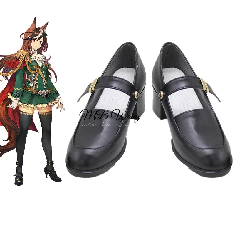 

Pretty Derby Uma Musume Symboli Rudolf Cosplay Shoes Boots Game Anime Halloween Costume Accessories shoes Men Women