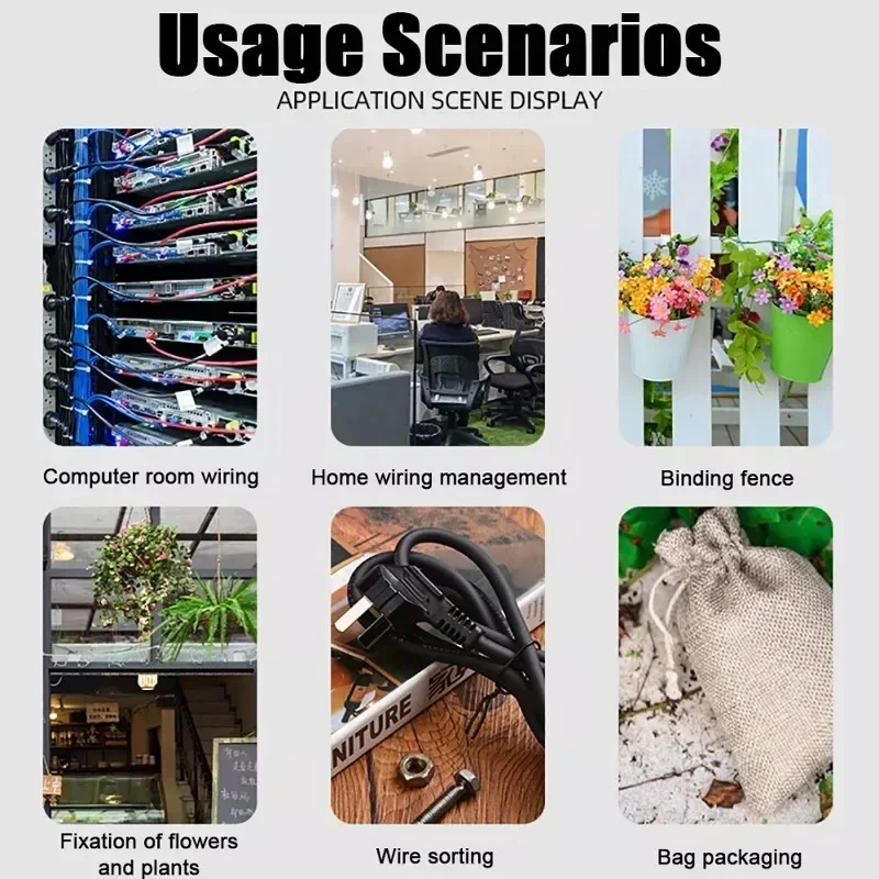 500/20pcs plant ties plastic plant cable ties plastic plant clips plastic plant supports plant clips plant stem support plant support connector plant support stick Adjustable Plastic Plant Cable Ties Reusable Self-locking Ties Garden Support Plant Vine Tomato Stem Clip Fastener