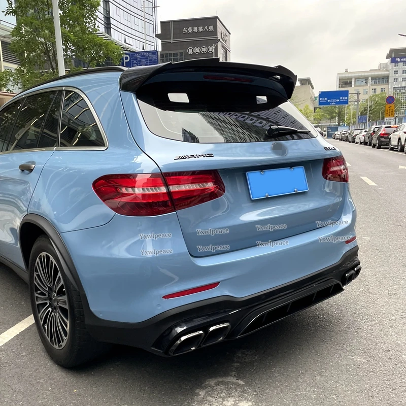 Heckspoiler Für Mercedes GLC Coupé C253 - Glänzend Schwarz ABS