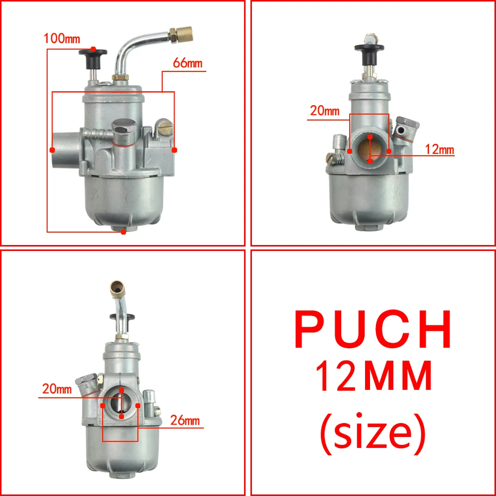 Carburadores Bing 15 Mm, Apto Para Puch 15 Mm, Modelo Bing15