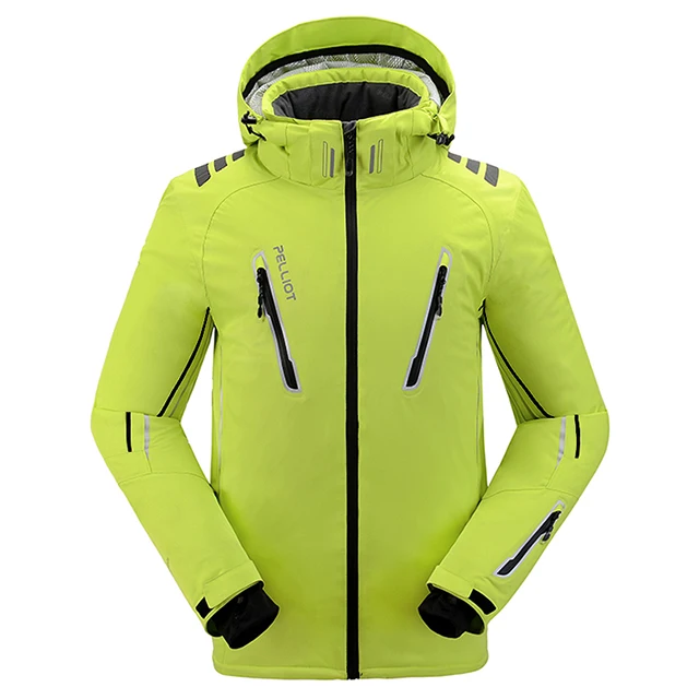 

2023 Winter Outdoor Ski & Snow Wear 4F Lightweight Ski Jackets for Men Sportswear 100% Polyester Adults Waterproof Suit